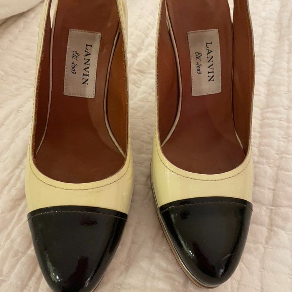Vintage Lanvin Slingback Heels